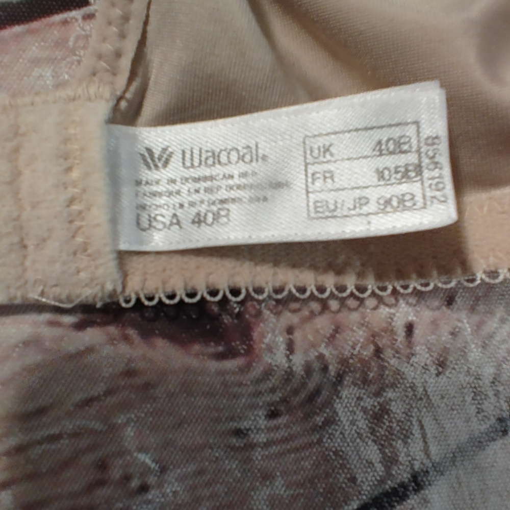 Wacoal Basic Beauty Full Contour Wireless Bra Cre… - image 5